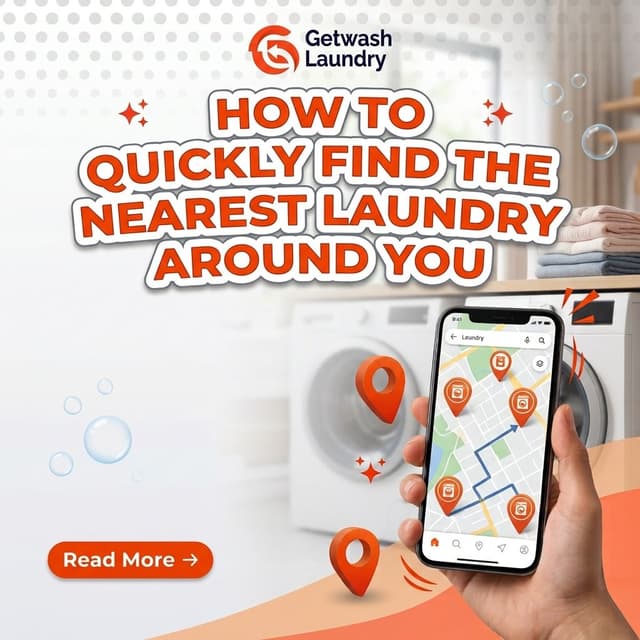 How to Quickly Find the Nearest Laundry Around You