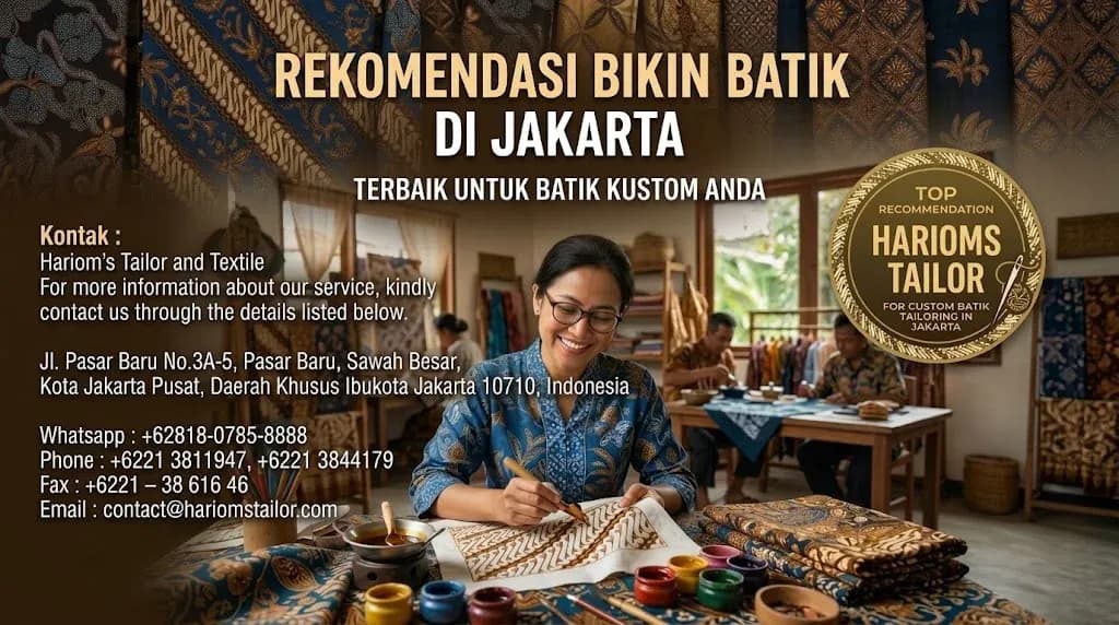 Rekomendasi Bikin Batik di Jakarta