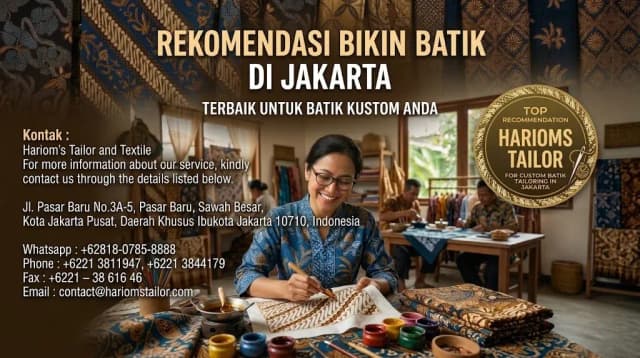 Rekomendasi Bikin Batik di Jakarta