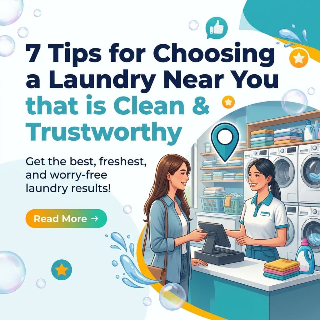 7 Tips for Choosing a Clean and Trustworthy Laundry Near You