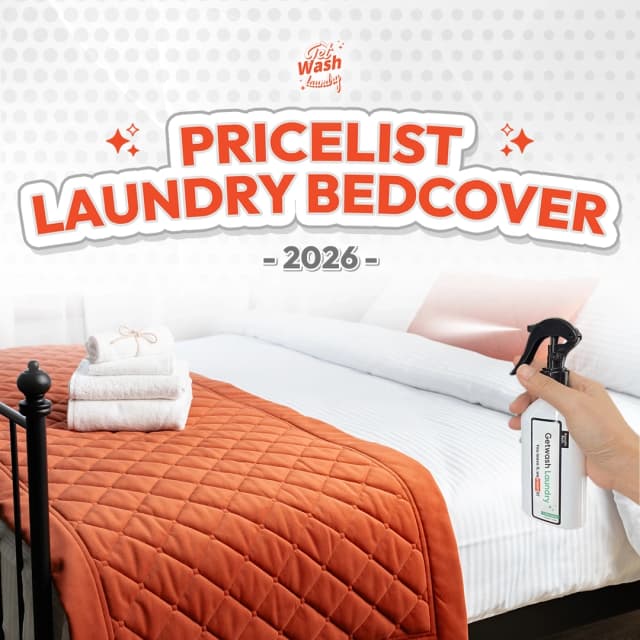 Bedcover Laundry Pricelist 2026 | Professional Bedcover Cleaning – Getwash Laundry