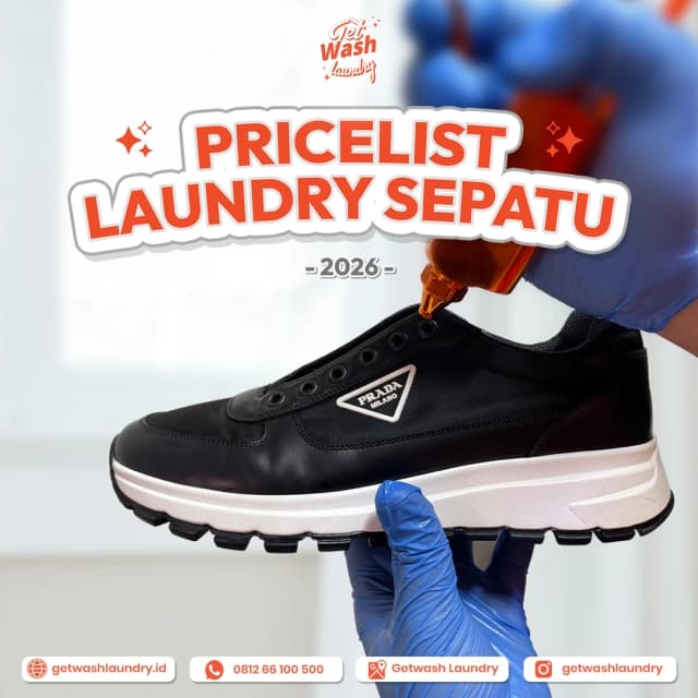 Shoe Laundry Pricelist 2026 - Getwash Laundry: Professional Solutions for Clean and Well-Maintained Shoes