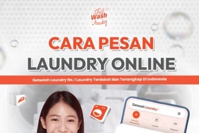 Cara Laundry Online Praktis di Getwash Laundry