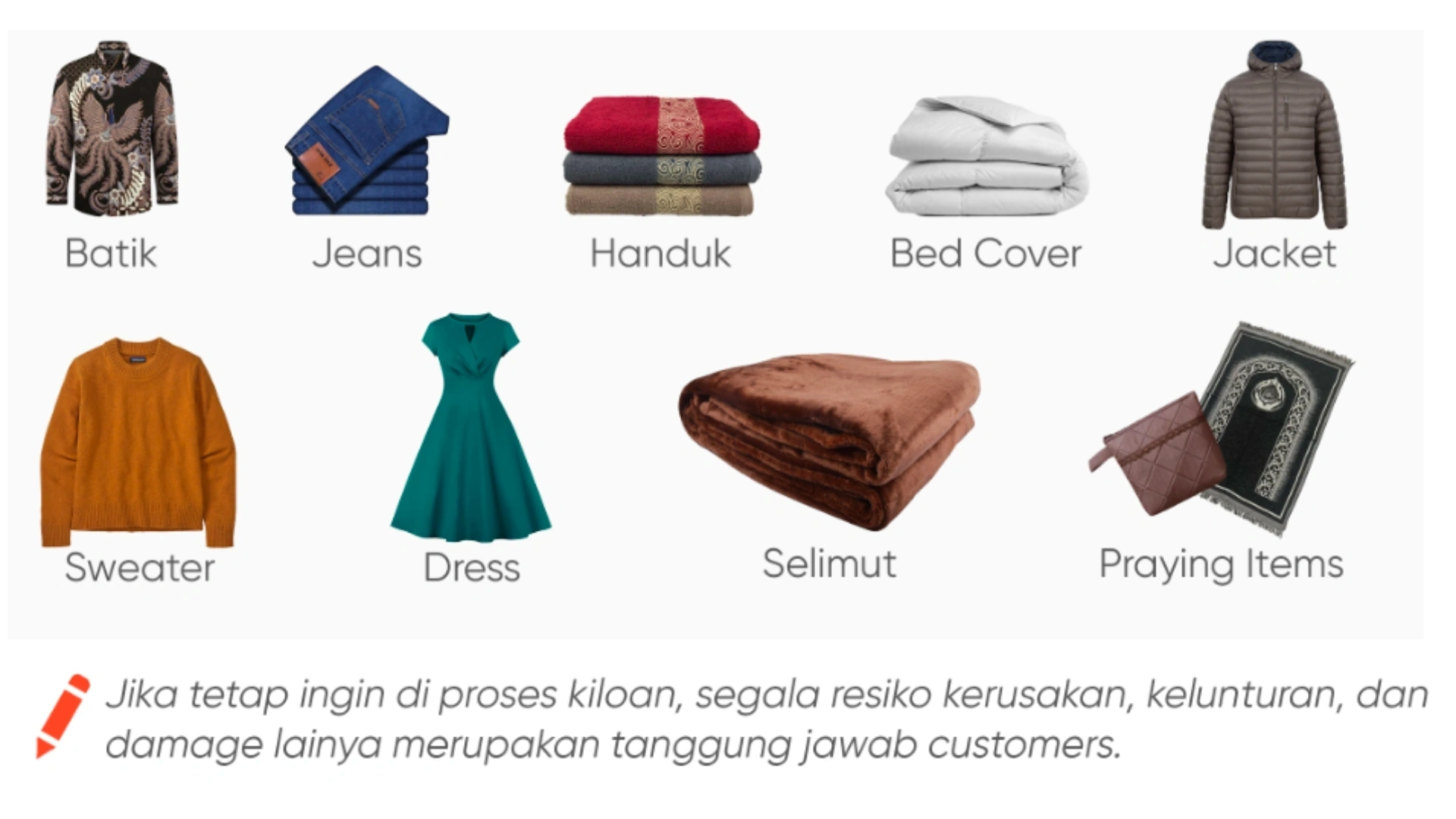 Excluded Items