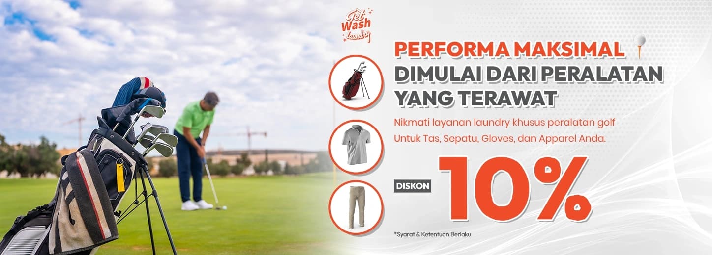 Laundry Peralatan Golf