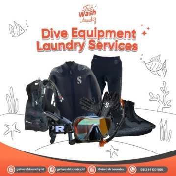 Laundry Peralatan Diving
